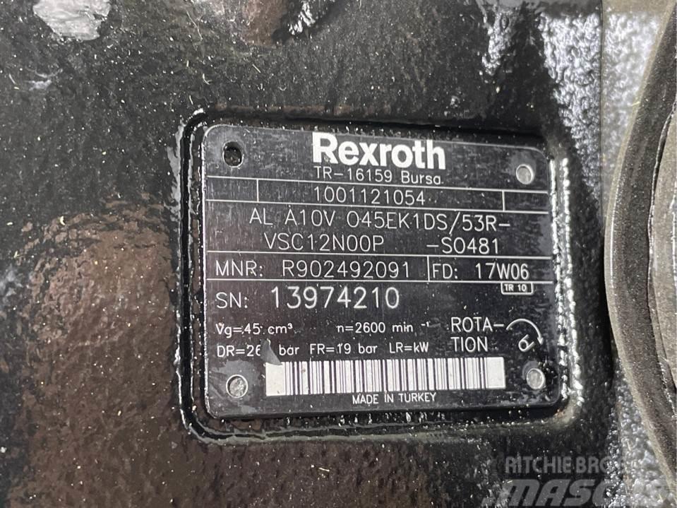JLG 3006-Rexroth AL A10VO45EK1DS/53R-Load sensing pump Hydrauliikka