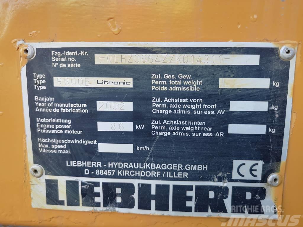 Liebherr R 900 B Litronic Telakaivukoneet