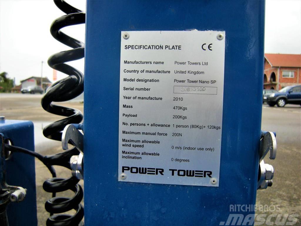 Power TOWER NANO SP Teleskooppipuominostimet