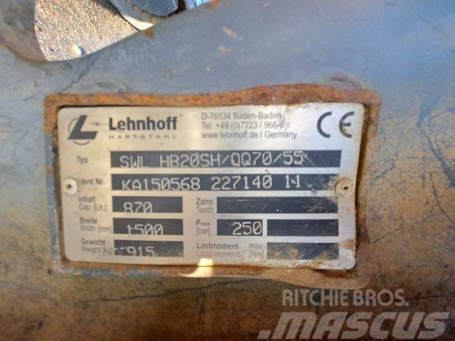 Lehnhoff Uni-Schwenktieflöffel f. OQ70/55 Kaivuulaitteet