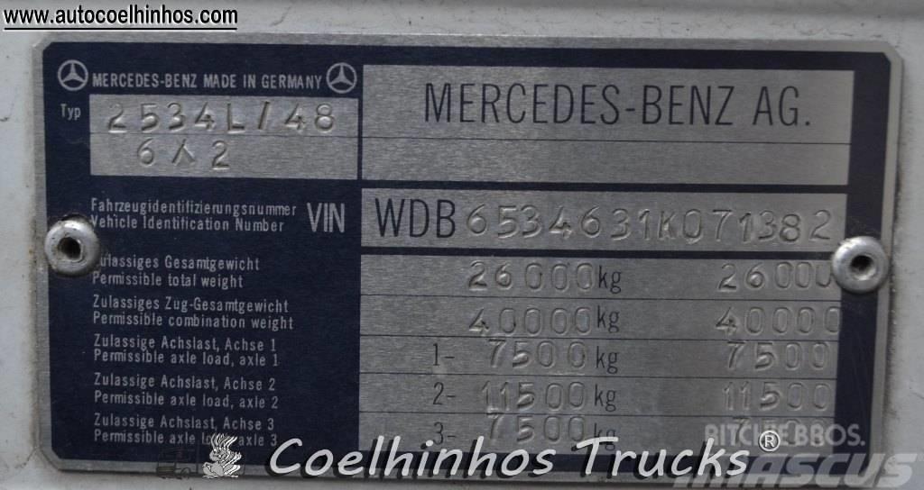 Mercedes-Benz 2534 SK Pressukapelli kuorma-autot