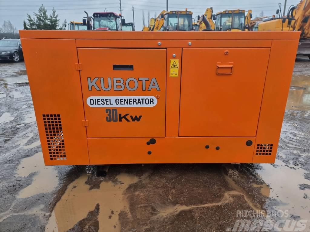 Kubota D-30 Dieselgeneraattorit