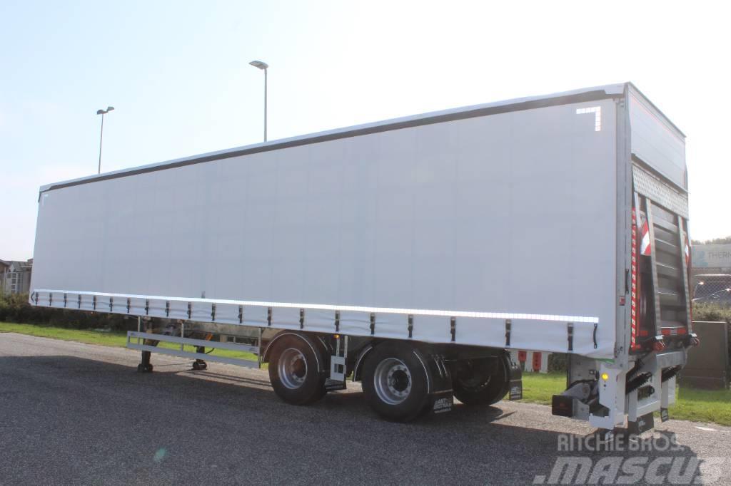 AMT 2 akslet city trailer med lift og TRIDEC- CI200 Pressukapellipuoliperävaunut