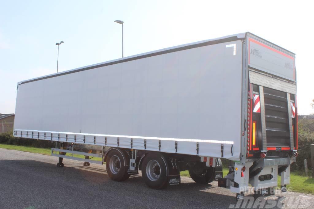 AMT 2 akslet city trailer med lift og TRIDEC- CI200 Pressukapellipuoliperävaunut