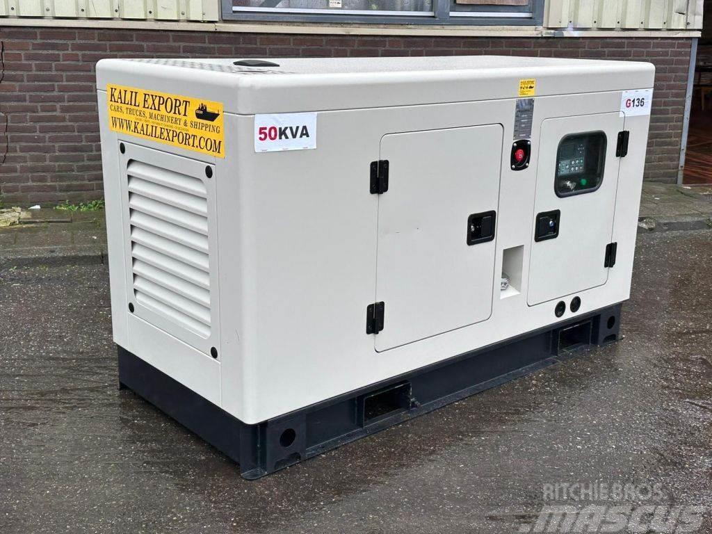 Ricardo 50 KVA (40KW) Silent Generator 3 Phase 50HZ 400V N Dieselgeneraattorit