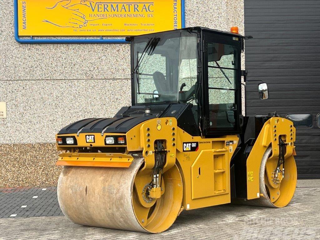 CAT CB7 roller, 2017, first in use 2020, 159 hours! Tandemjyrät