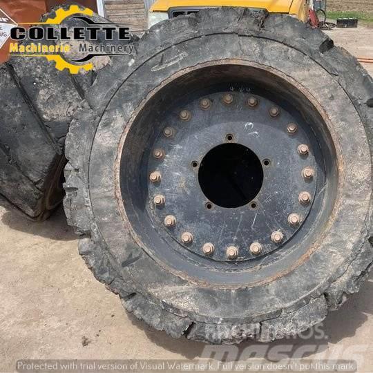 Brawler Solid Pneumatic Tires Pyöräkaivukoneet