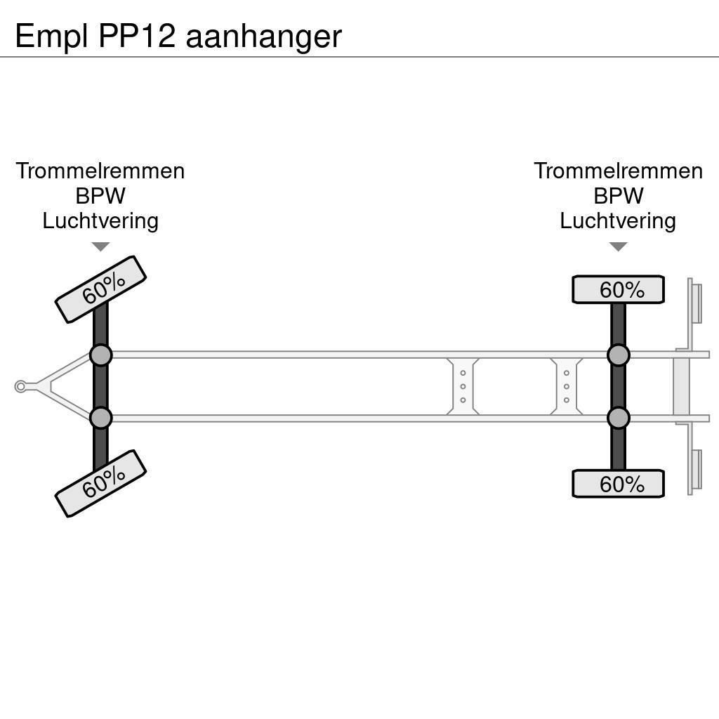 Empl PP12 aanhanger Lavaperävaunut