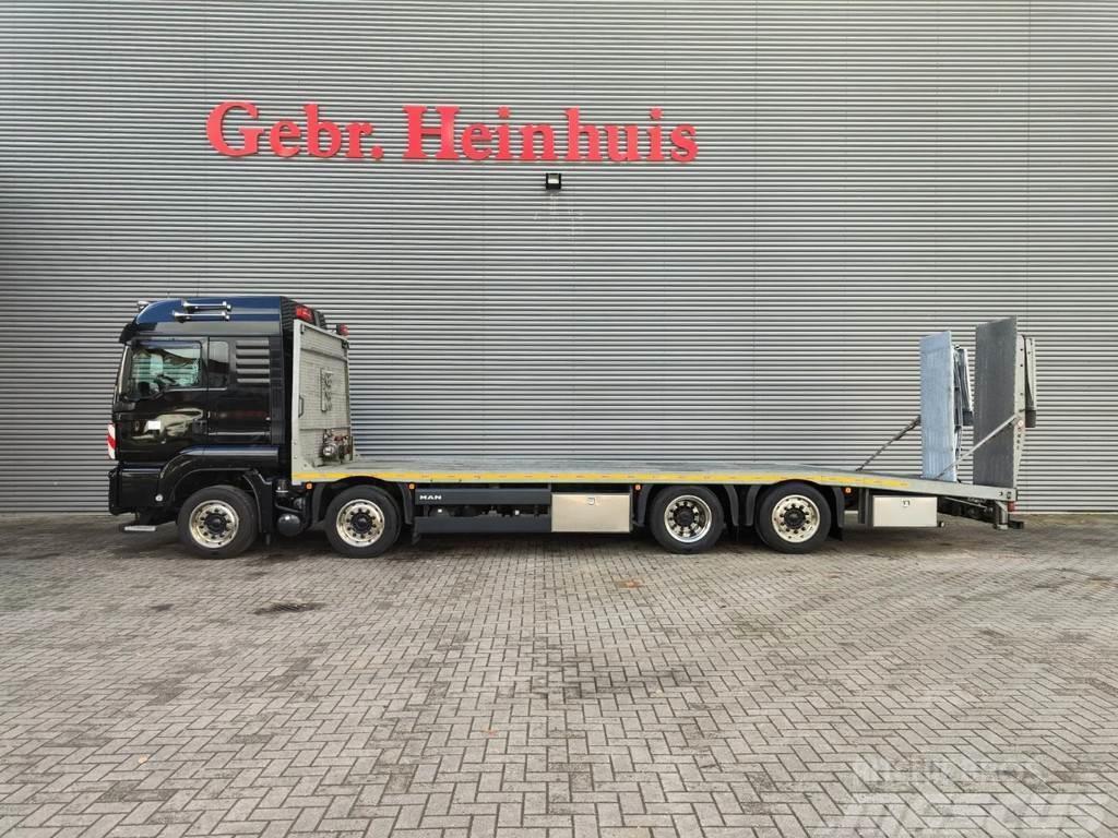 MAN TGS 35.470 8x3 Euro 6 Winch German Truck! Autonkuljetusautot