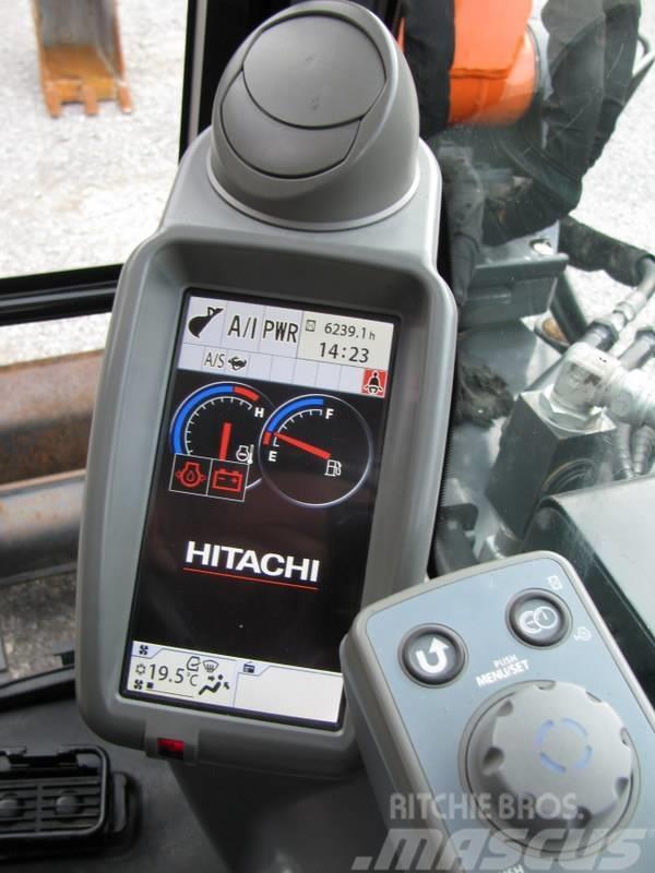 Hitachi ZX 85 US B-5 A vsa oprema 3 žlici Midikaivukoneet 7t - 12t