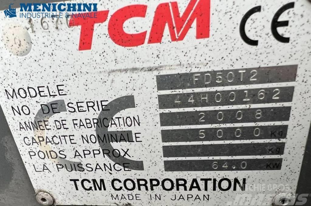 TCM FD50T2 for containers Dieseltrukit