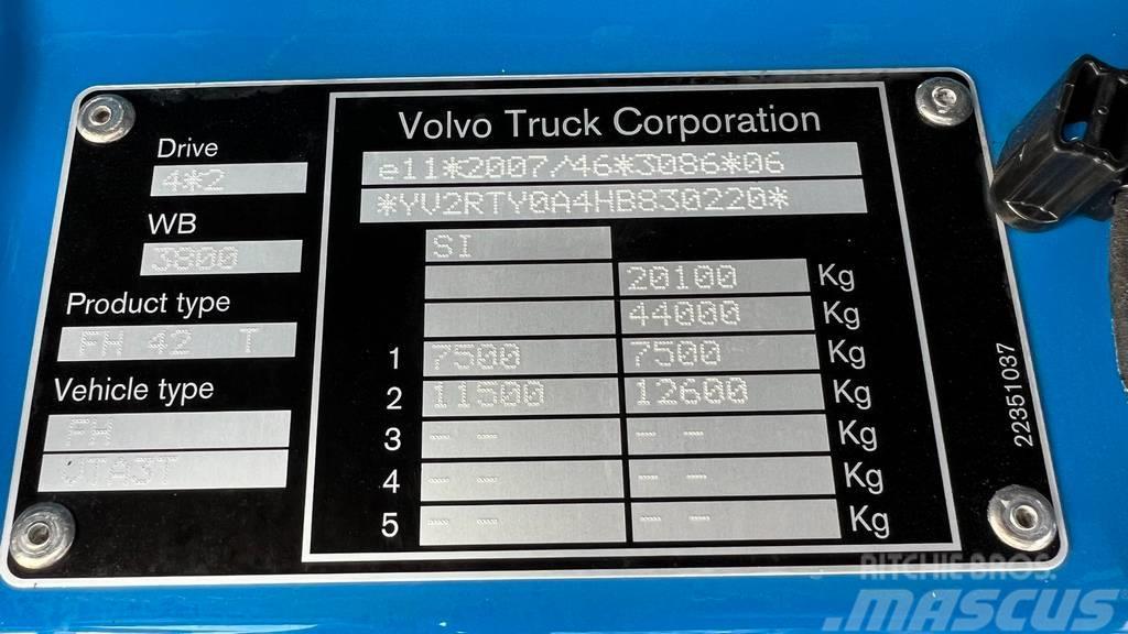 Volvo FH 460 4x2 tractor unit - VEB + - euro 6 Vetopöytäautot