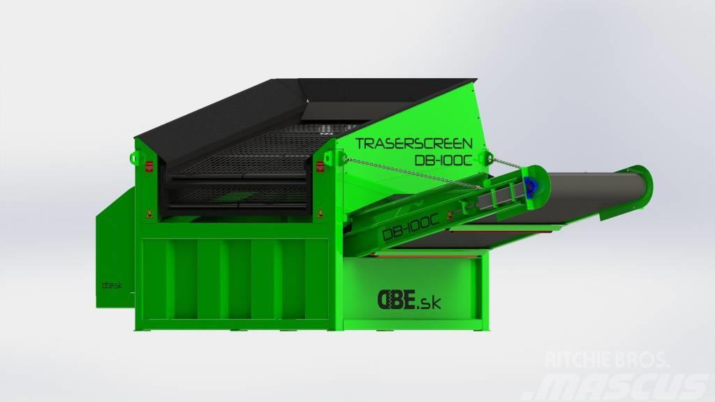 DB Engineering Traserscreen DB-100C Flachdecksiebanlage - 150 t/h Seulat