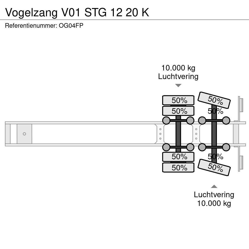 Vogelzang V01 STG 12 20 K Umpikori puoliperävaunut