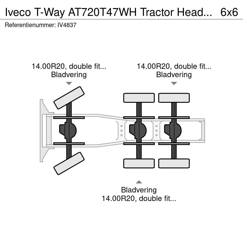 Iveco T-Way AT720T47WH Tractor Head (35 units) Vetopöytäautot