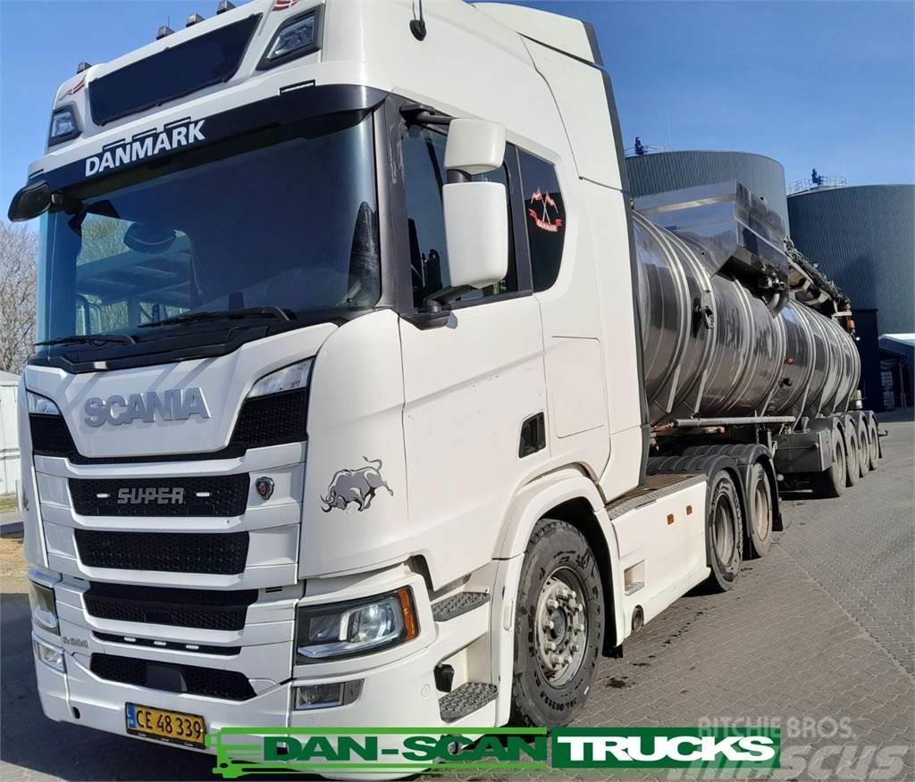 Scania R500 6x2 2950mm Gylle Hydr. Vetopöytäautot