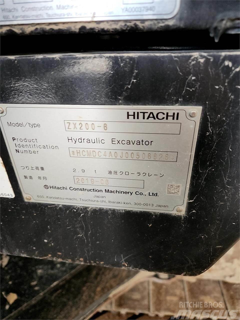 Hitachi ZX200-6 Telakaivukoneet