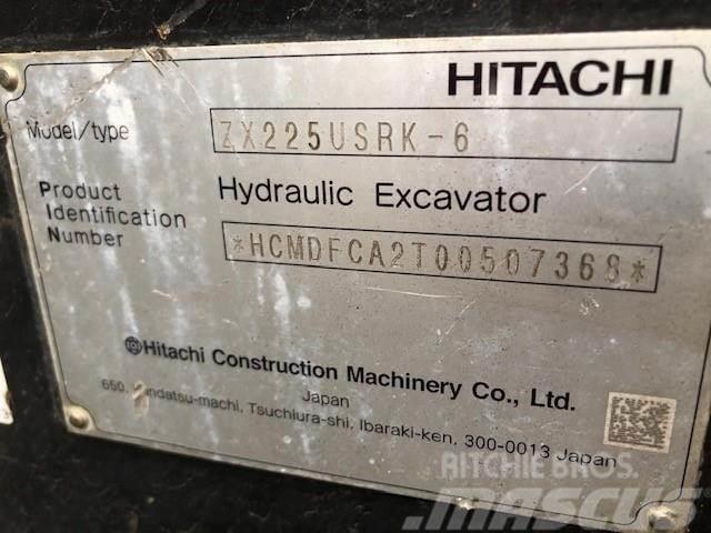 Hitachi ZX225USRK-6 Telakaivukoneet