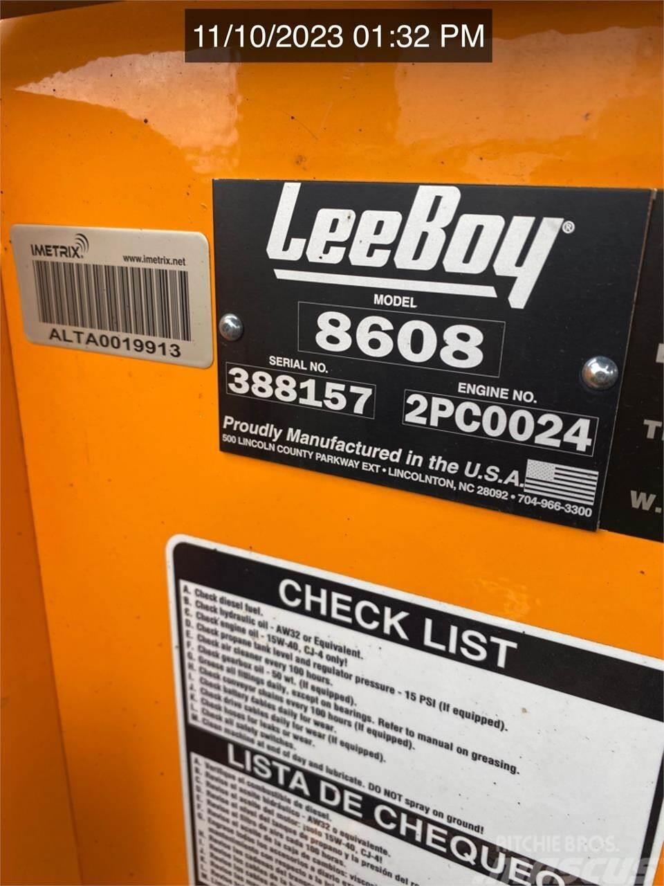 LeeBoy 8608 Asfalttikoneet