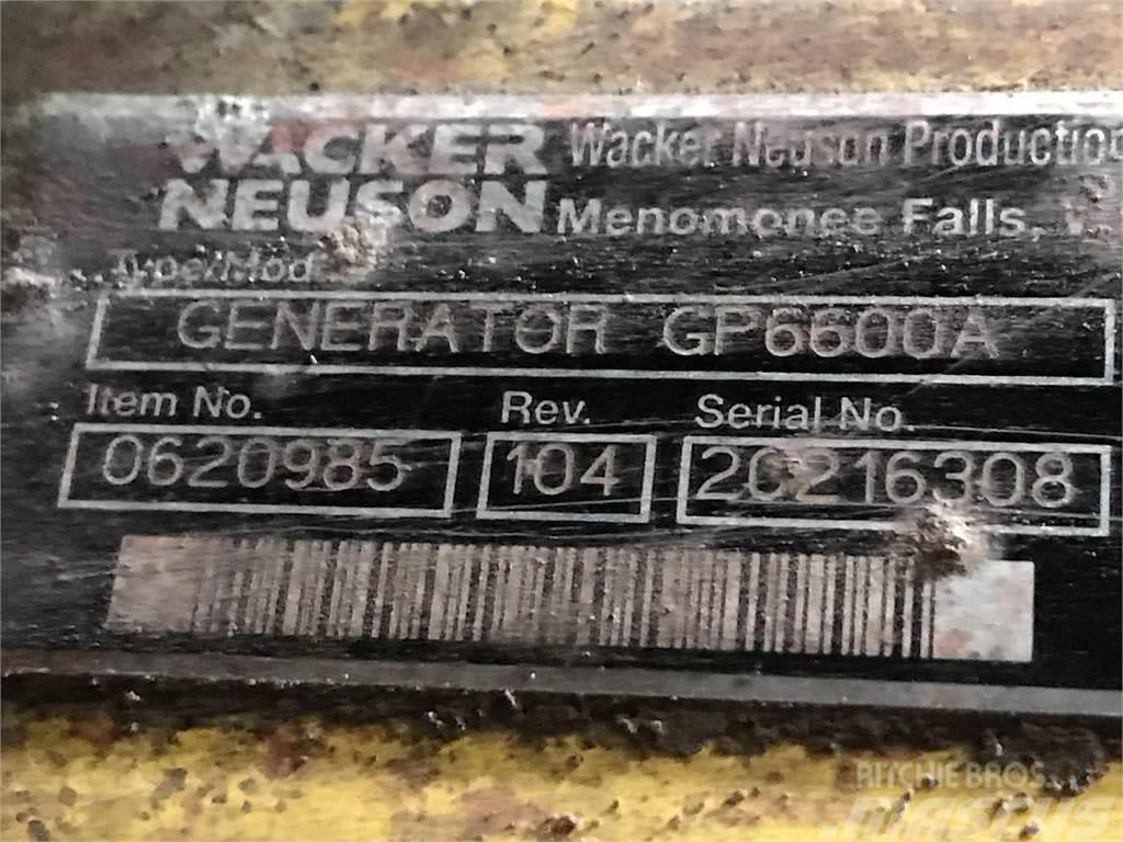 Wacker Neuson GP6600A Muut generaattorit