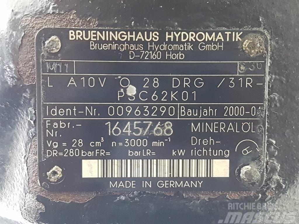 Brueninghaus Hydromatik AL A10VO28DRG/31R-PSC62K01-Load sensing pump Hydrauliikka