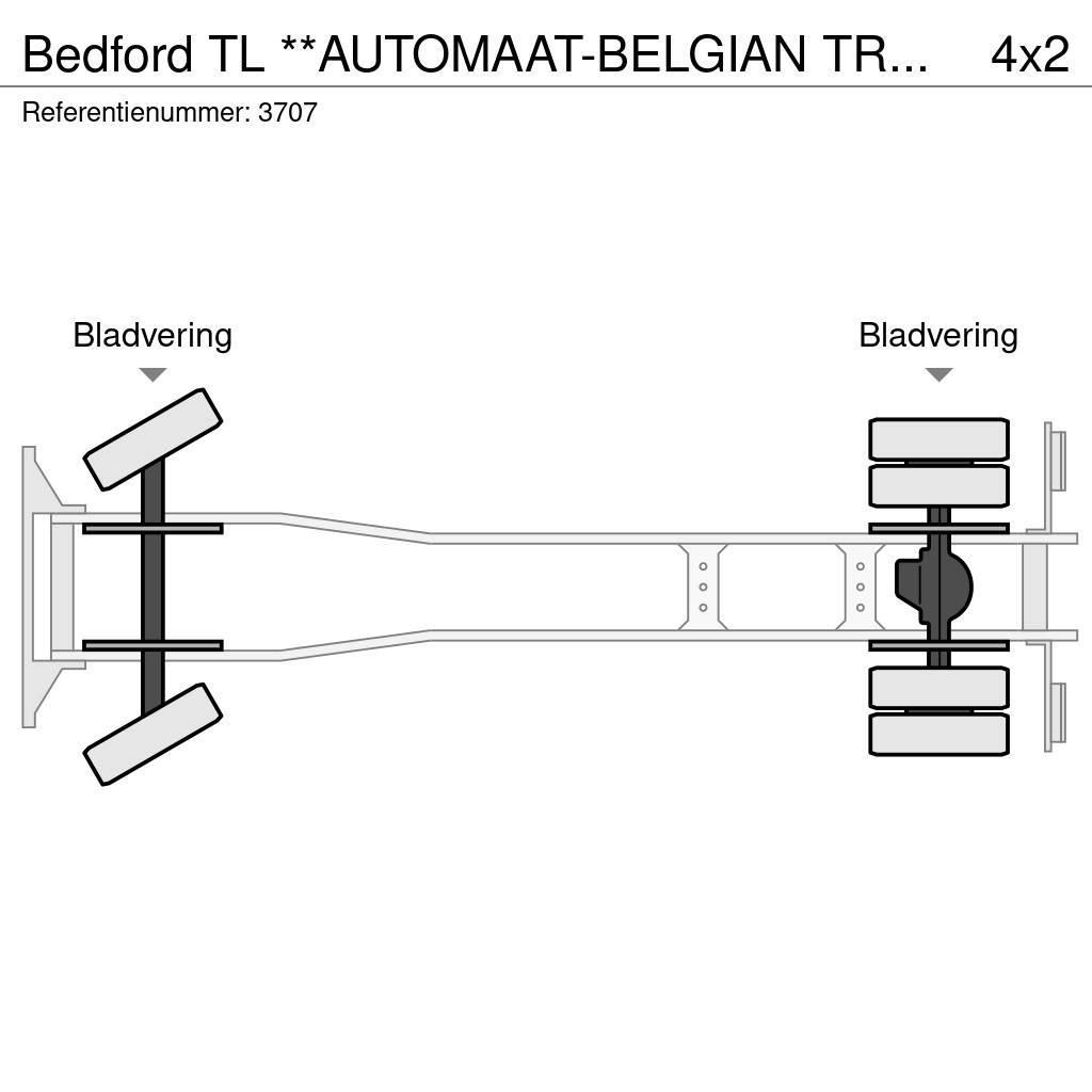 Bedford TL **AUTOMAAT-BELGIAN TRUCK** Paloautot