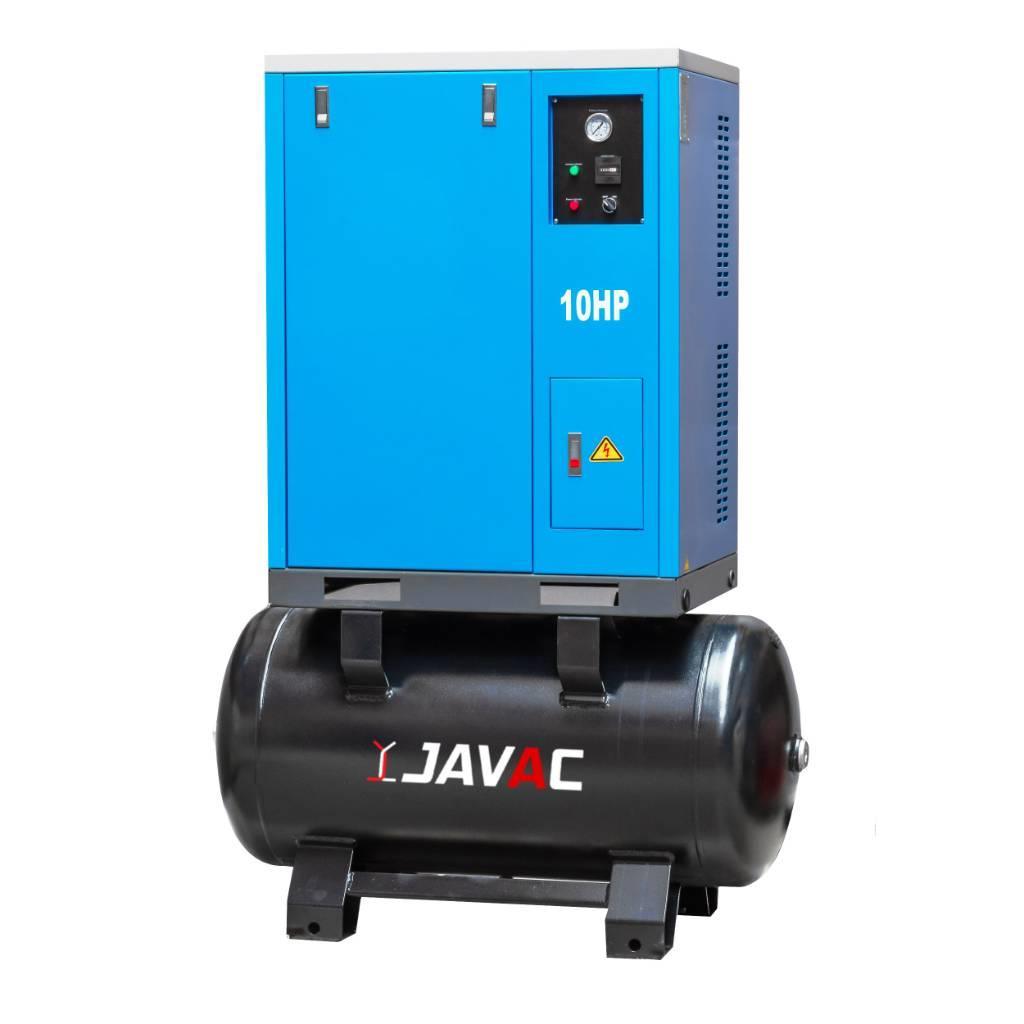 Javac - 5.5 PK tot 10 PK Geluidsarme compressoren Kompressorit
