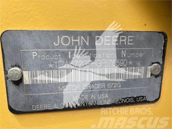 John Deere 672GP Tiehöylät
