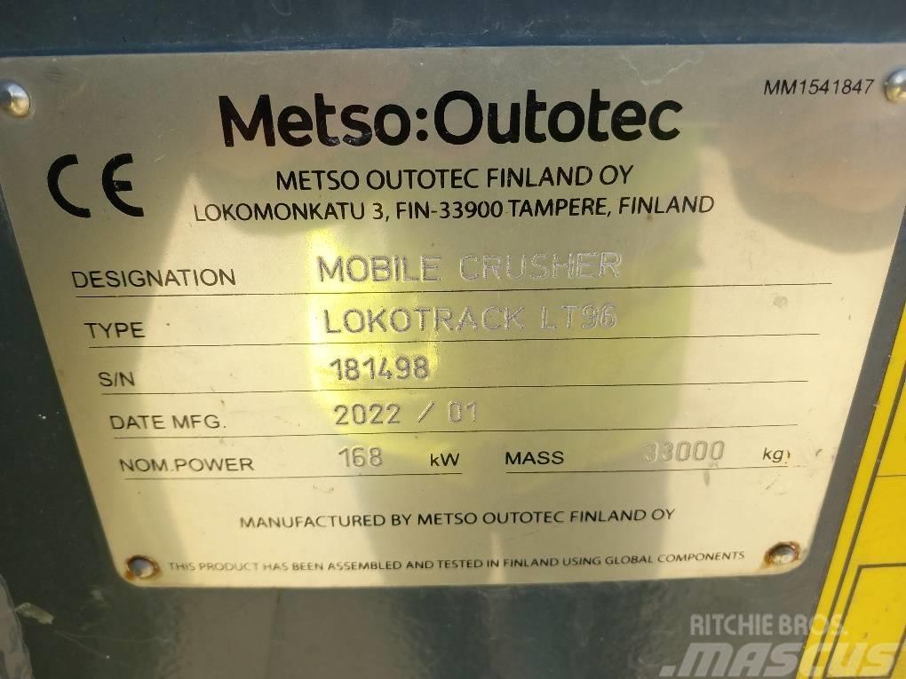 Metso Lokotrack LT 96 Mobiilimurskaimet