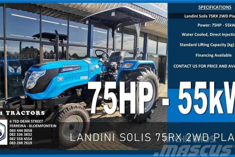 Landini SOLIS 75RX 2WD PLATFORM Traktorit