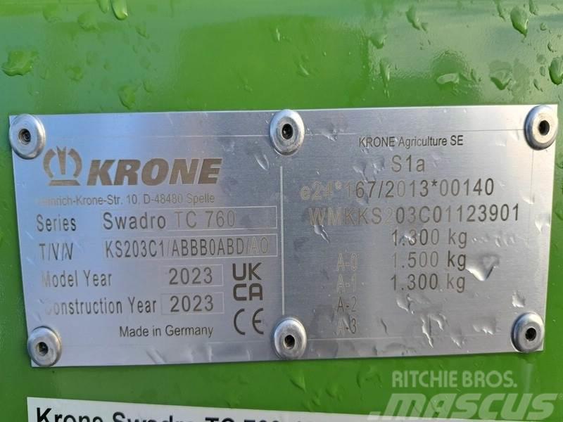 Krone Swadro TC 760 Swather-niittokoneet