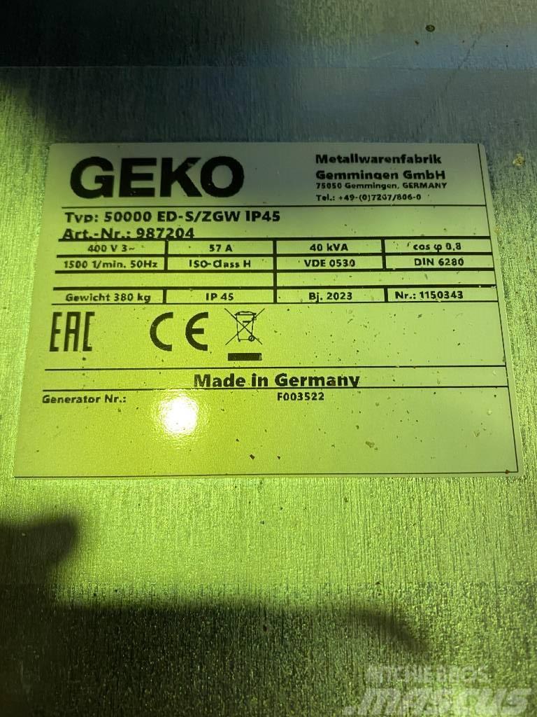  Traktorelverk Geko 50Kva Muut karjatalouskoneet ja lisävarusteet