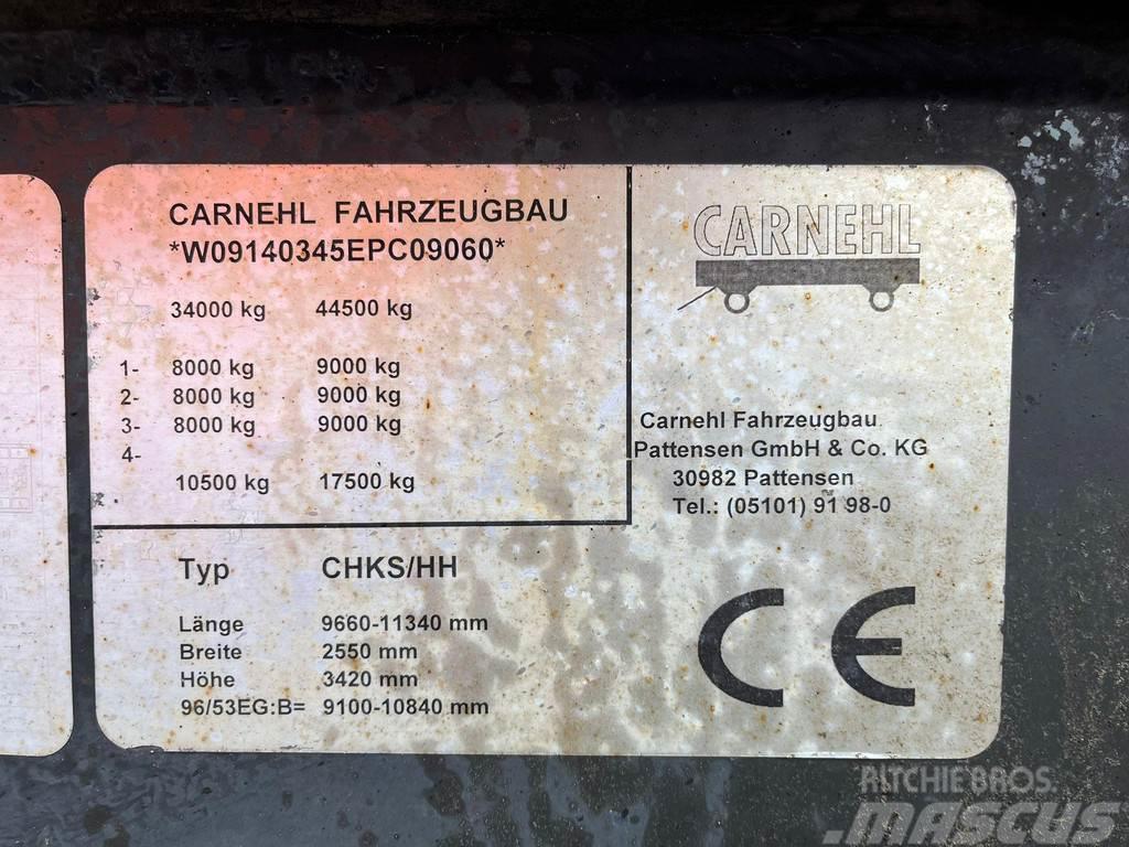 Carnehl CHKS/HH BOX L=7900 mm Kippipuoliperävaunut