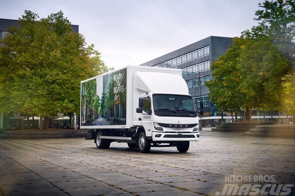 Fuso eCanter el lastbil 8,55 ton transportskåp Umpikorikuorma-autot