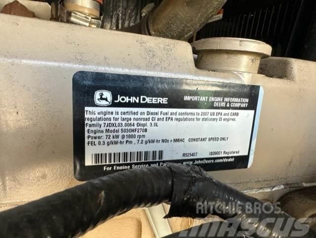 John Deere SD060 Dieselgeneraattorit