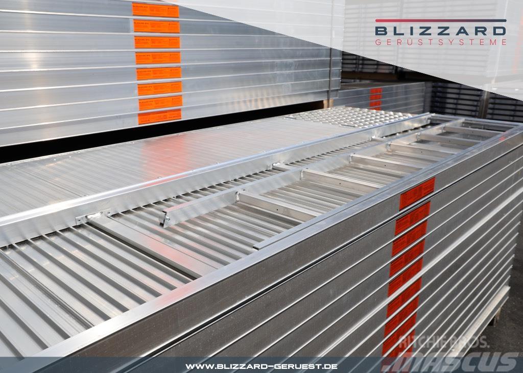 Blizzard S70 545 m² Fassadengerüst neu mit Aluböden Telineet ja lisäosat