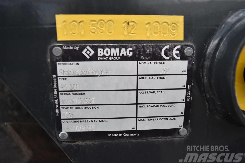 BOMAG RS 500 Asfaltin uusiokäyttölaitteet