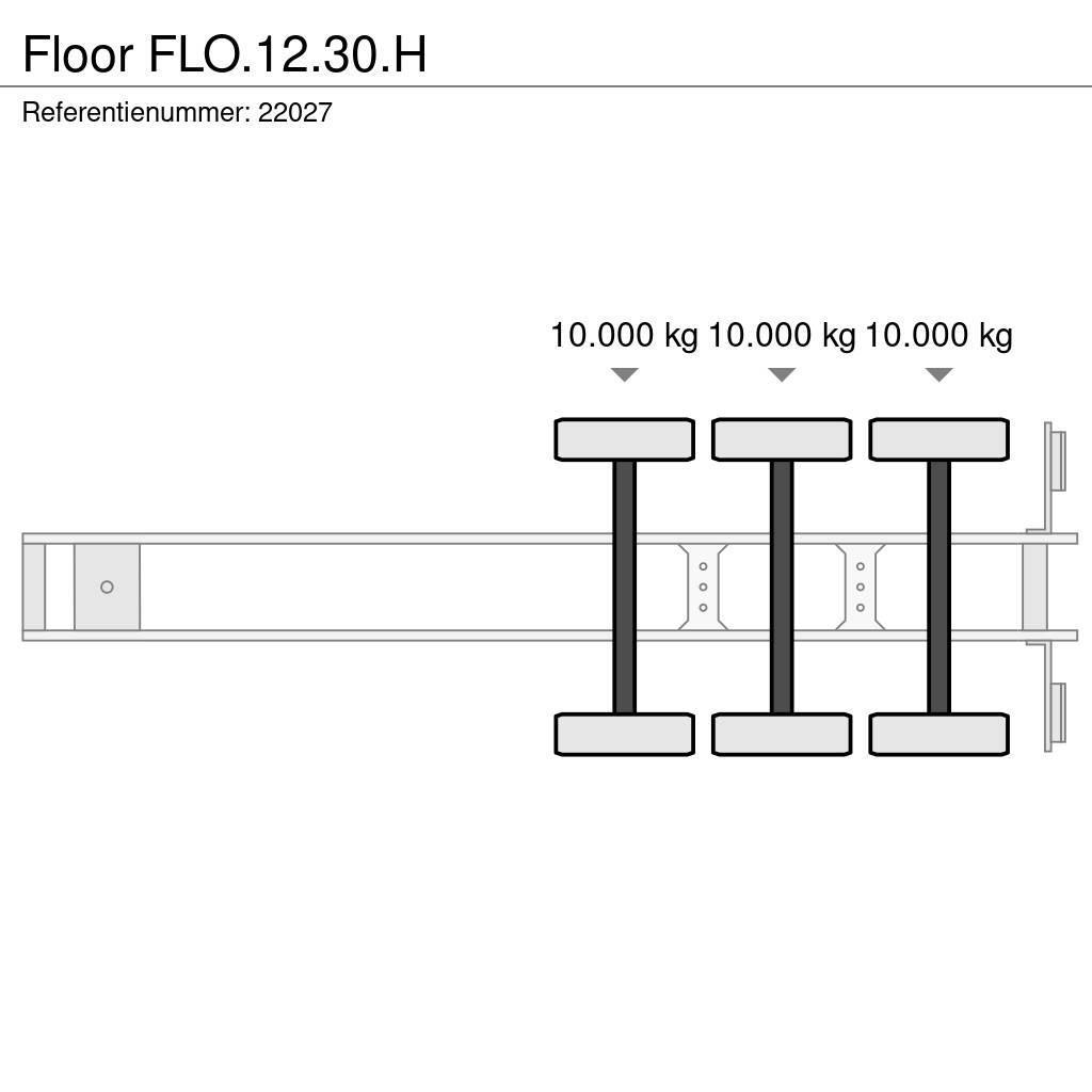 Floor FLO.12.30.H Lavapuoliperävaunut