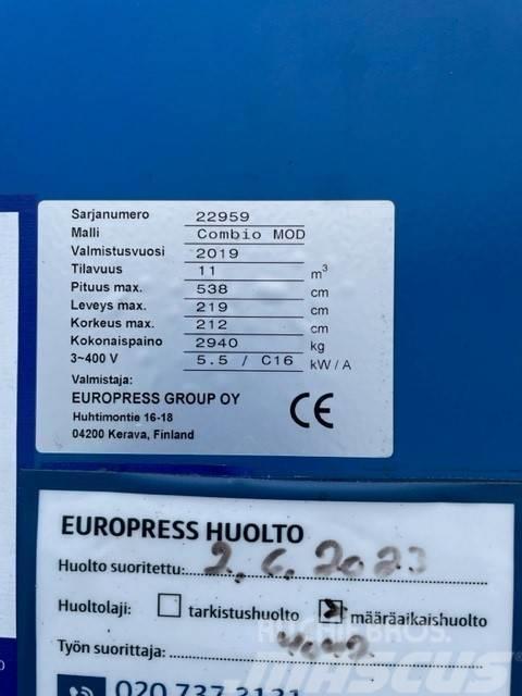 Europress Combio MOD 10 Jätepuristimet