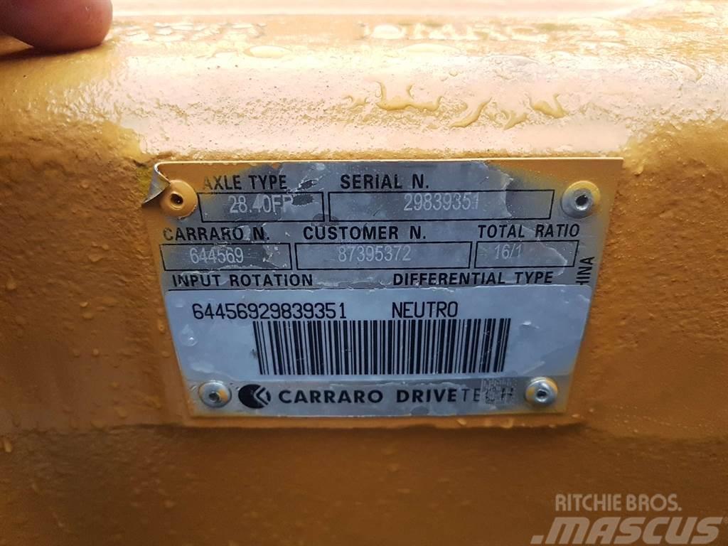 Carraro 28.40FR-644569-Axle/Achse/As Akselit