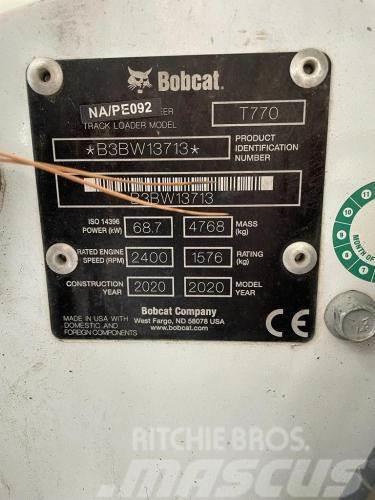 Bobcat T770HFJ suspension Liukuohjatut kuormaajat