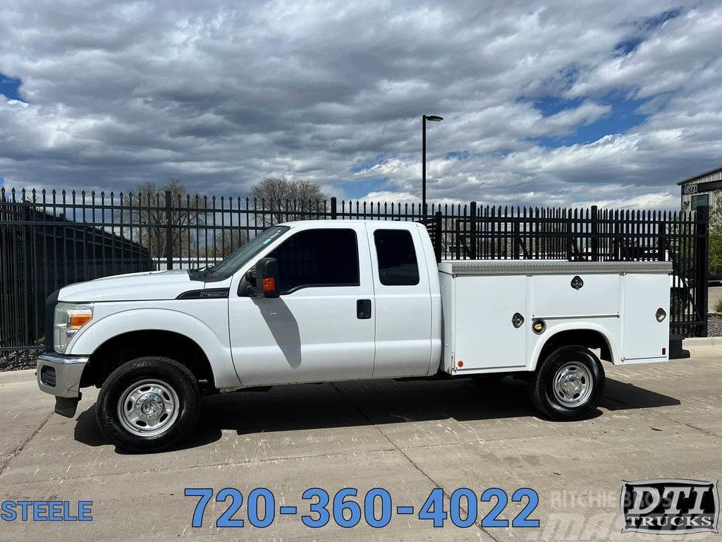 Ford F350 8' Service / Utility Truck With Gooseneck Hit Hinausautot