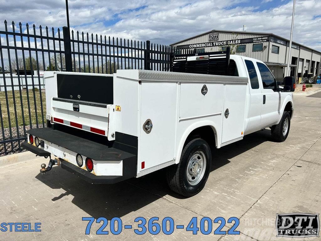 Ford F350 8' Service / Utility Truck With Gooseneck Hit Hinausautot