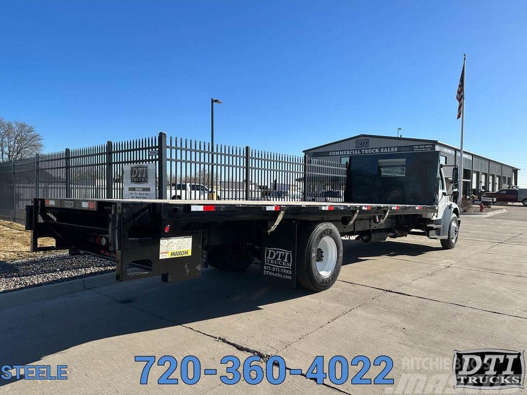 Freightliner M2-106 26' Flatbed With Lift Gate Lava-kuorma-autot