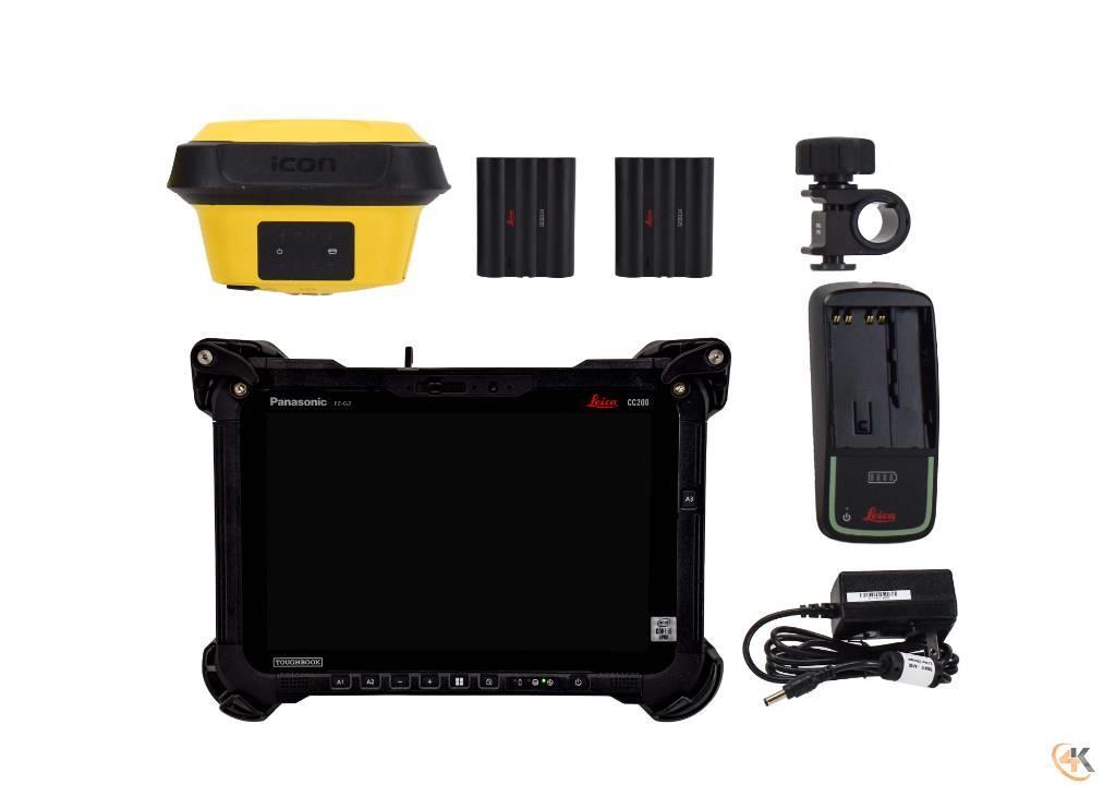 Leica iCON iCG70 Network Rover Receiver w/ CC200 & iCON Muut