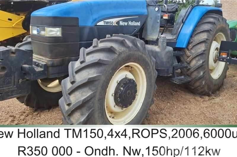 New Holland TM 150 - ROPS - 150hp / 112kw Traktorit