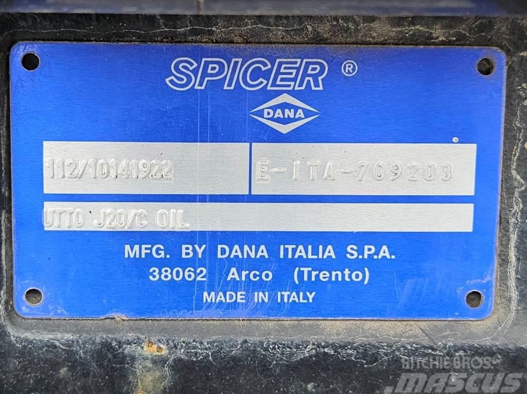 Spicer Dana 112/10141922 - Axle/Achse/As Akselit