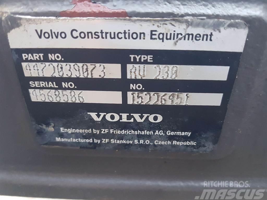 Volvo L30G-VOE15226451-ZF AV-230-Axle/Achse/As Akselit