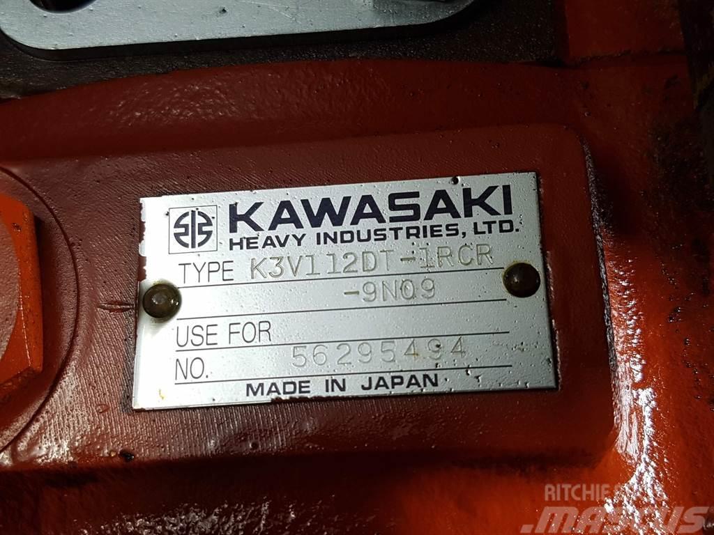 Kawasaki K3V112DT-1RCR-9N09 - Load sensing pump Hydrauliikka