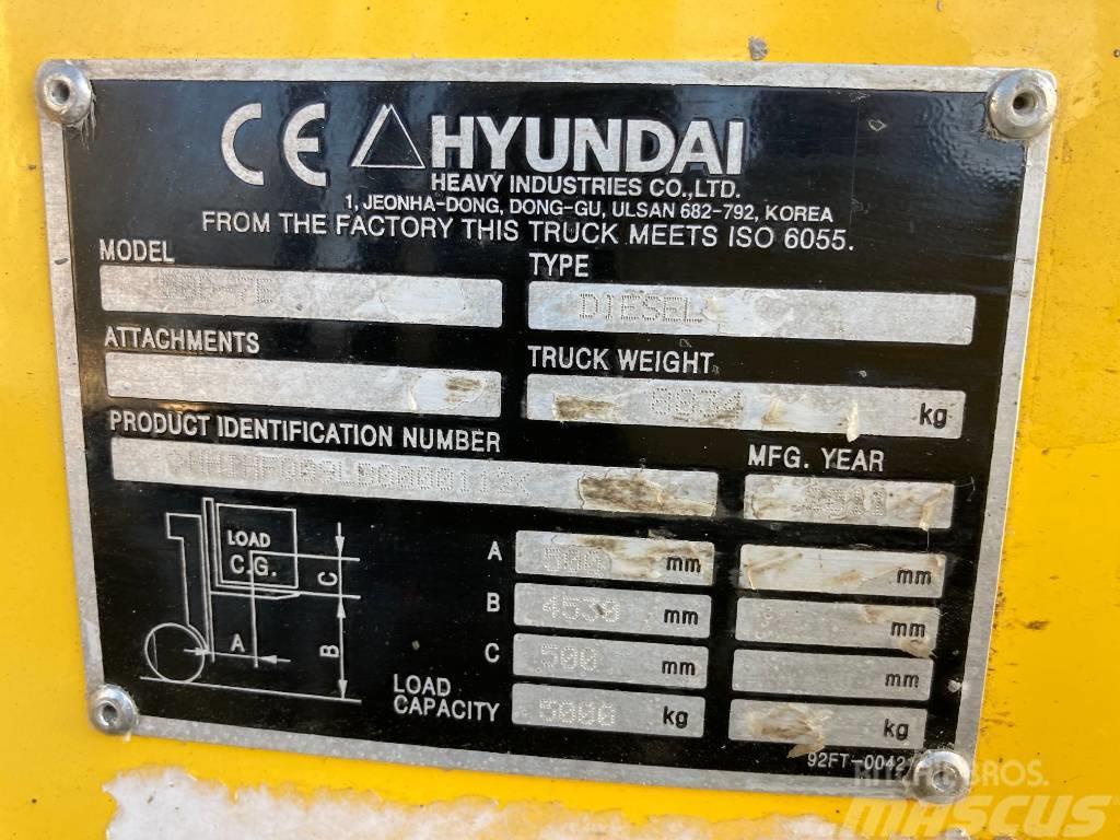 Hyundai 50 D-7 E Dieseltrukit